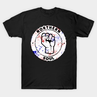 Northern Soul - Red and Blue T-Shirt